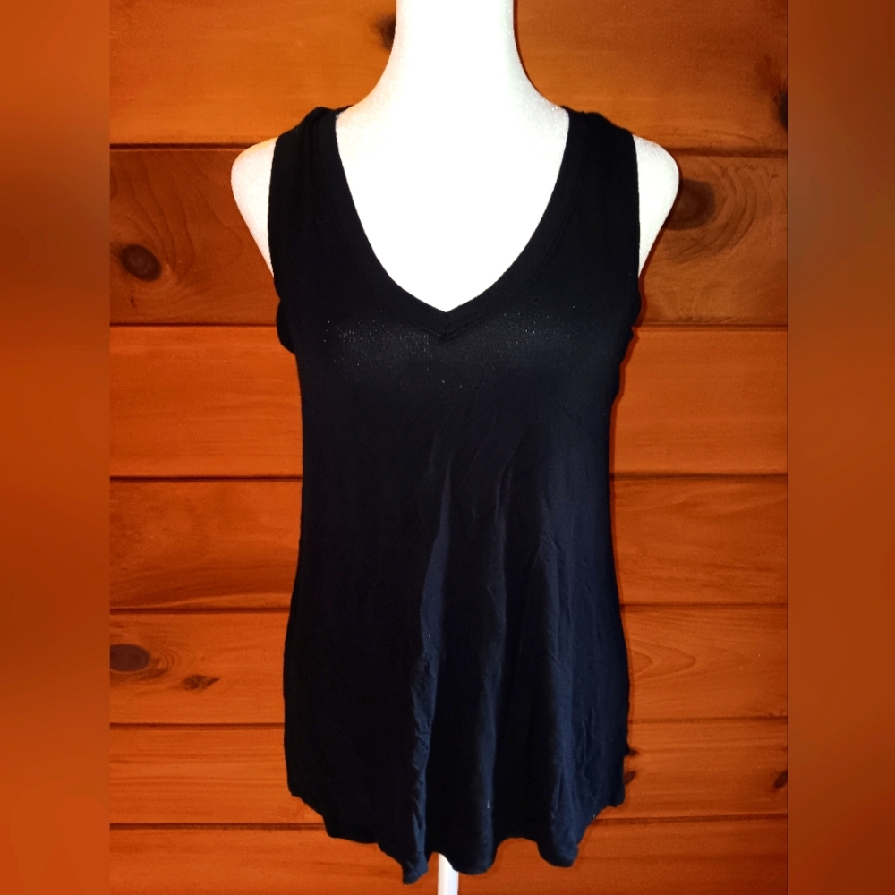 Black tank top